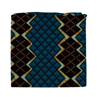 Blue Kipepo Pocket Square