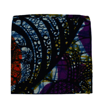 Blue Kima Pocket Square