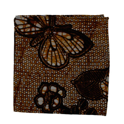 Brown Nakrum Pocket Square