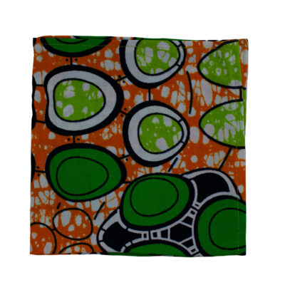 Green Kipepo Pocket Square