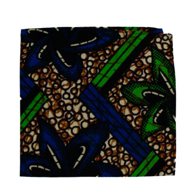 Brown Atom Pocket Square