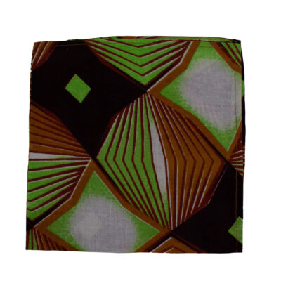 Green Mombasa Pocket Square