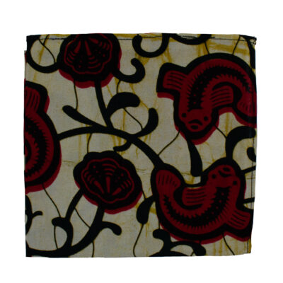 Red Fish Pocket Square