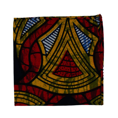 Red Nairobi Pocket Square