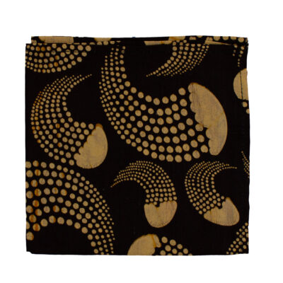 Brown Kipepo Pocket Square