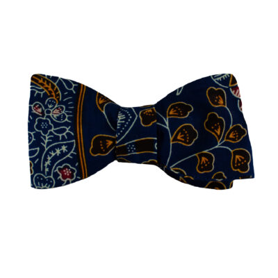Blue Fall Bow Tie