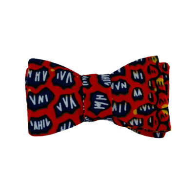 Orange Twiga Bow Tie