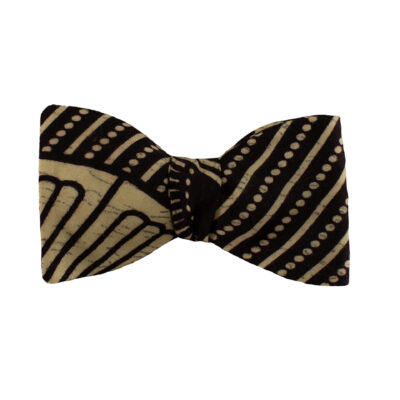Brown Seashell Bow Tie